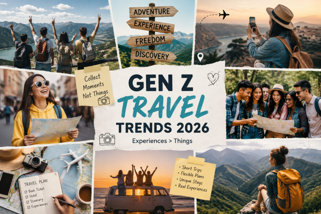 Gen Z travel trends in 2026
